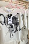 Bambi T-shirt Beyaz