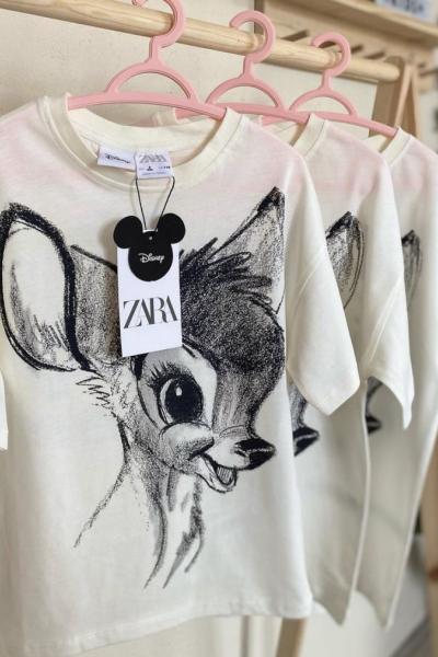 Bambi T-shirt Beyaz