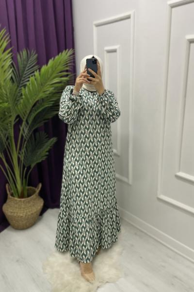 Başak Elbise Su Yeşili