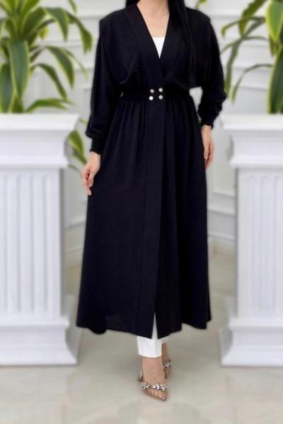 Cansel Tesettür Kap Siyah