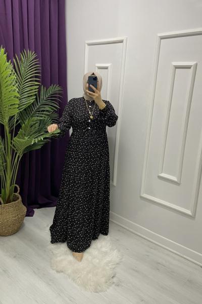 Çıtır Elbise Siyah