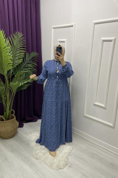 Çıtır Elbise Mavi