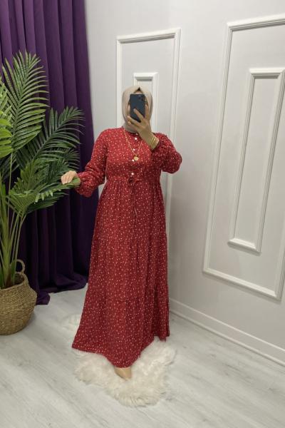 Çıtır Elbise Kırmızı