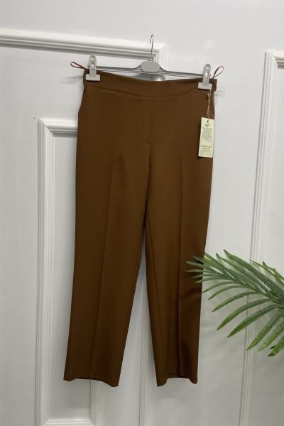 Dabıl Krep Pantolon Ugs Taba