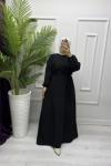 Funda Ayrobin Elbise Siyah