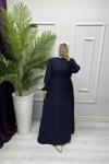 Funda Ayrobin Elbise Lacivert