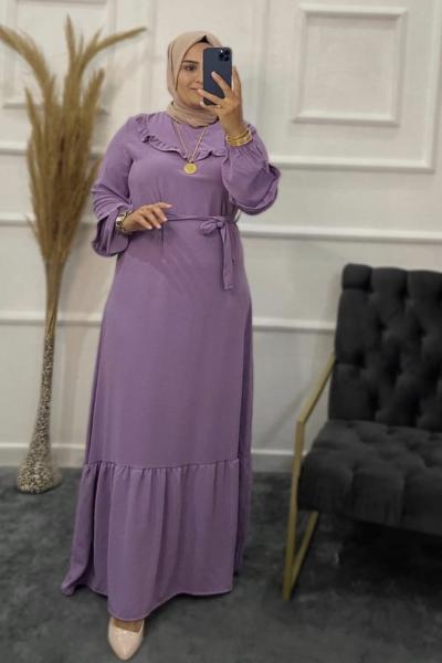 Hanımeli Elbise  Lila