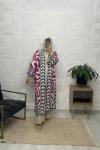 İkol Tesettür Kimono Açık Pembe