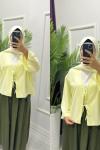 Kimono Gömlek Sarı