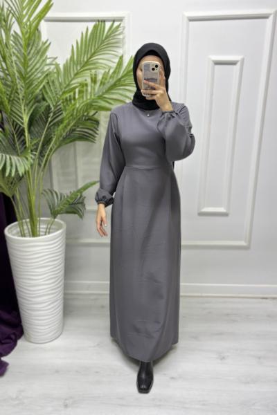 Kumru Elbise Gri