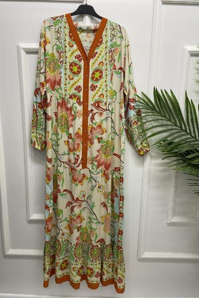 Maldiv Elbise Turuncu