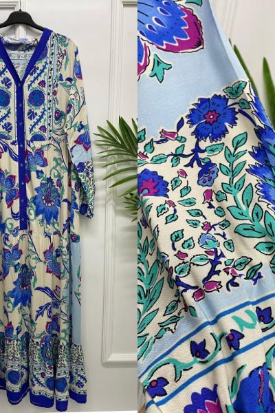 Maldiv Elbise Gök Mavi