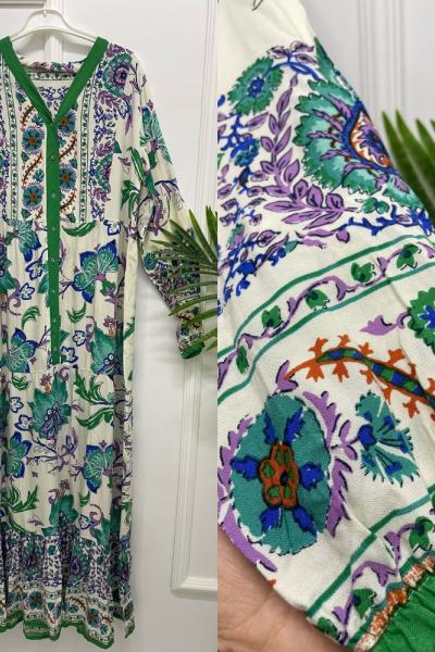 Maldiv Elbise Yeşil