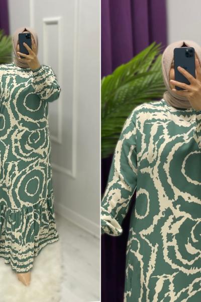 Malefiz Elbise Su Yeşili