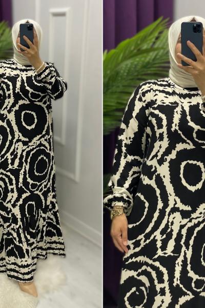 Malefiz Elbise Siyah