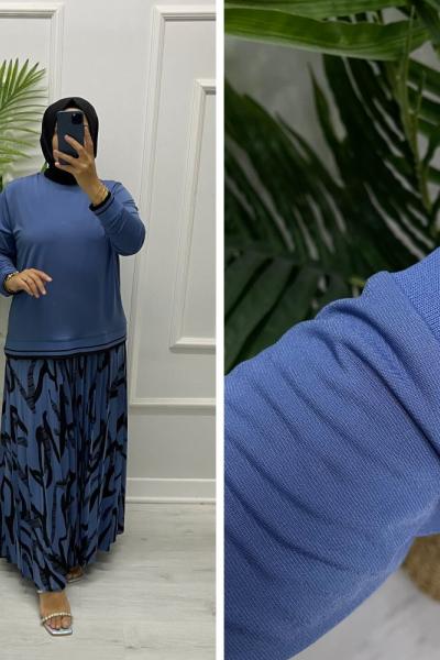 Melin Etekli Takım Mavi