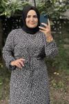 Meva Elbise Siyah