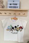 Mickey ve Arkadaşları T-shirt Beyaz