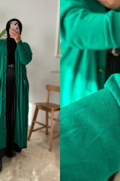 Seval Hırka Benetton Yeşil