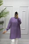 Şival Tesettür Tunik Lila
