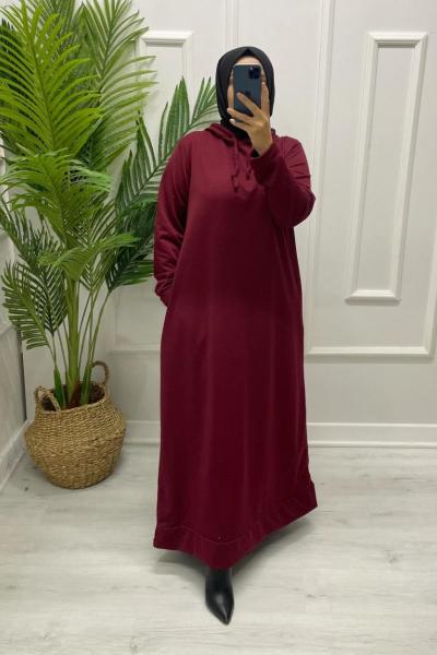 Spor Elbise Bordo