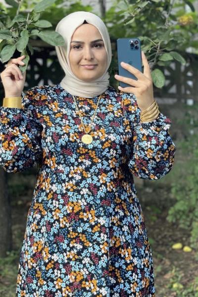 Yaz Çiçekleri  Siyah