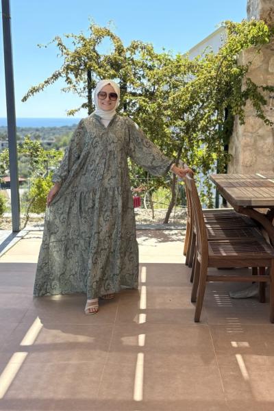 Yazlık Elbise Yeşil