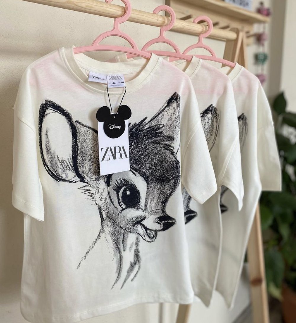 Bambi T shirt Beyaz